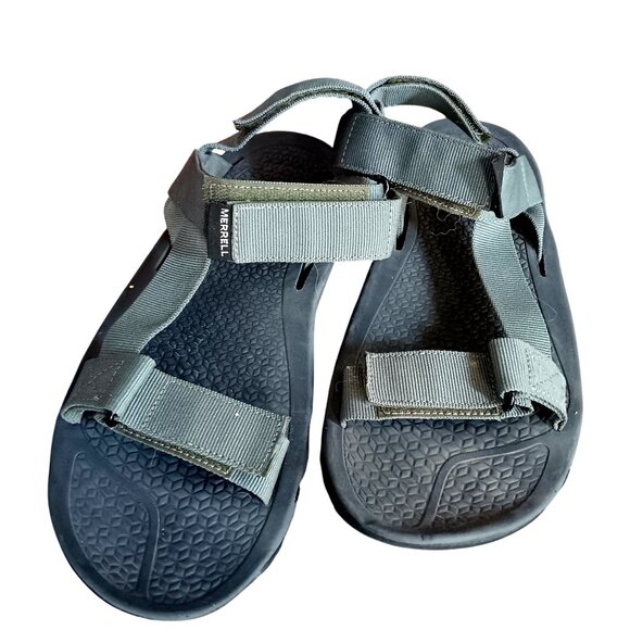 Merrell Womens Laurel Sandals Size 8 Gray With Vibram Sole J034382 - Picture 3 of 5
